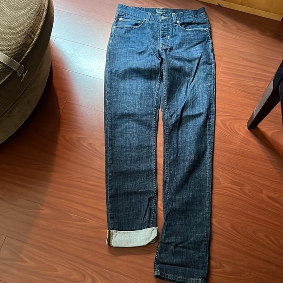 Penguin by munsingwear‎ dark denim button fly Mens size 30 - Picture 1 of 14